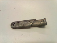 jezdec rukojeti plynu